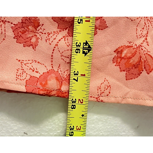 Torrid Dress Size 20 Floral Faux Wrap Flutter Sleeve Feminine Flowy V Neck Party - Picture 13 of 16